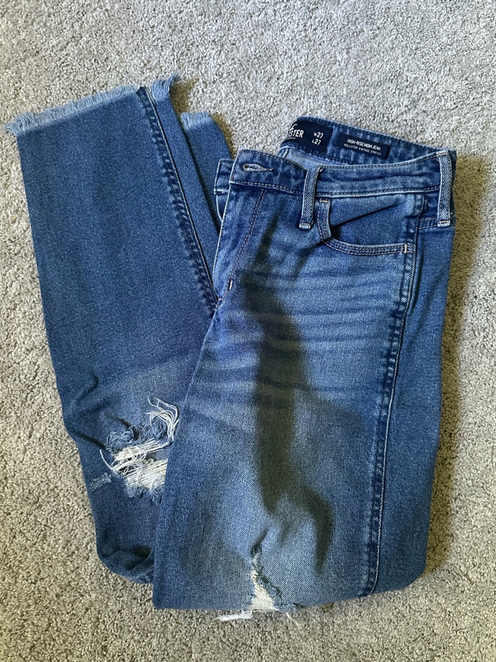 Hollister High Rise Mom Jeans